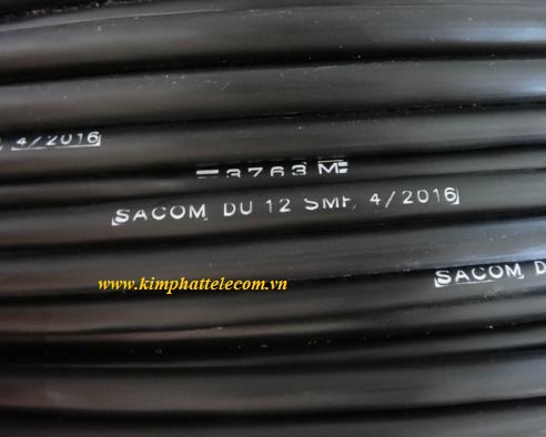 Cáp quang ngầm 12FO (DU12) – Sacom